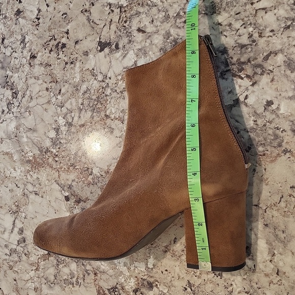 Free People Cecile ankle boots brown/camel sz EU 40 US 9 suede - Picture 11 of 11